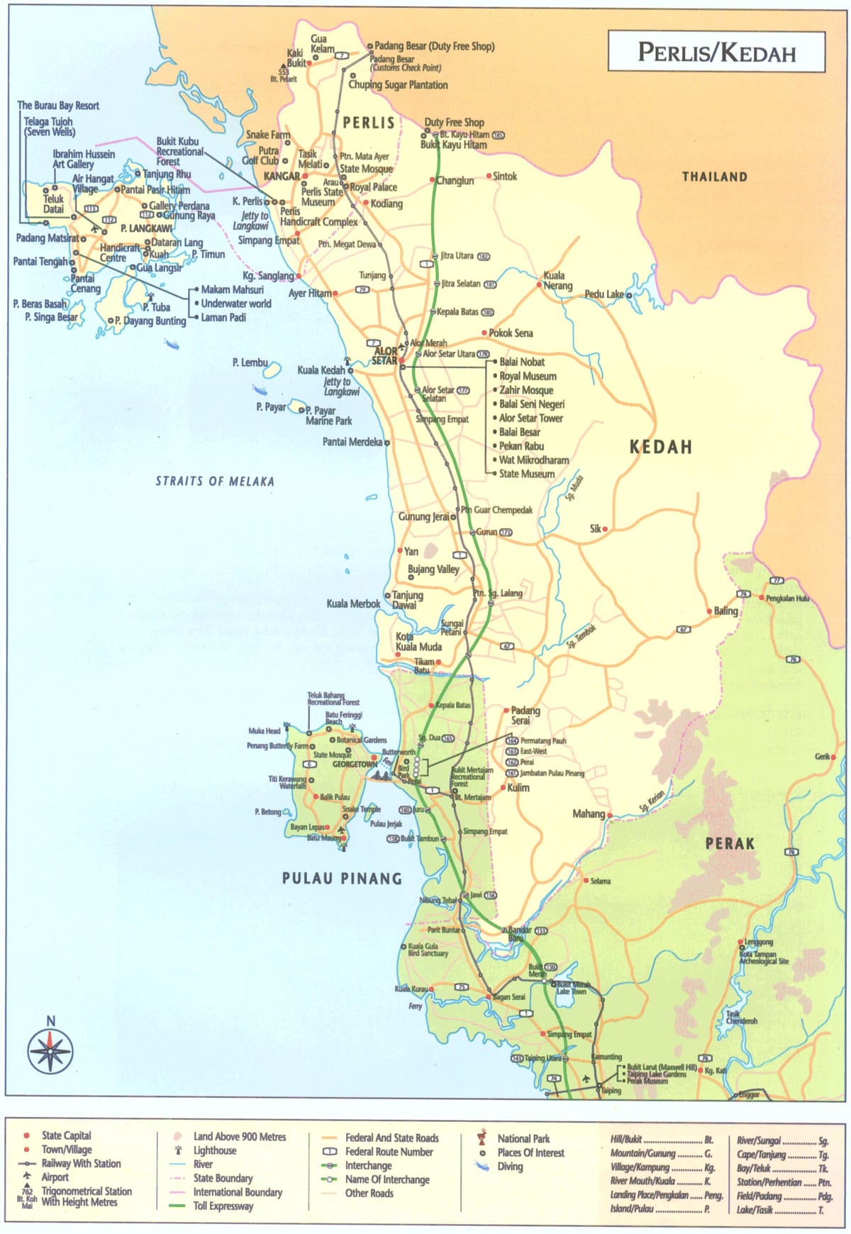 malaisia kedah mapa