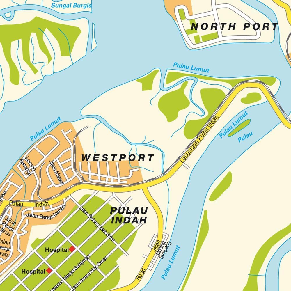 kluang malaisia mapa