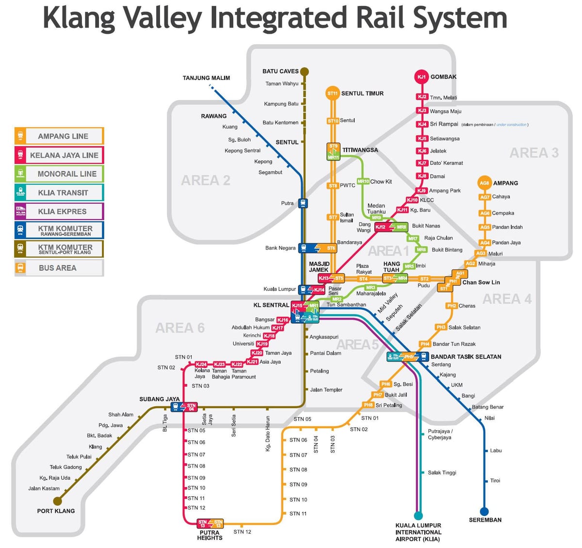 lrt mapa malaisia 2016