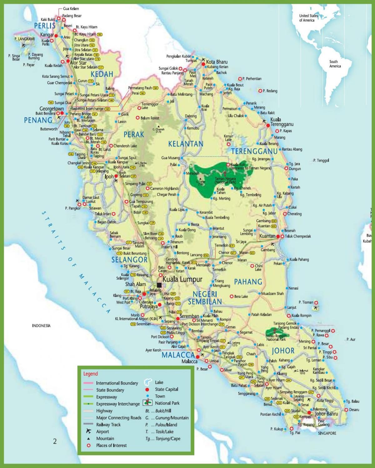 mrt mapa en malaisia