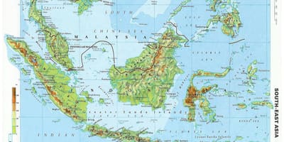 Malaisia contorno mapa