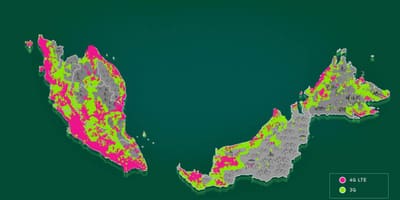 Malaisia cobertura mapa