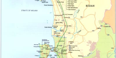 Malaisia kedah mapa