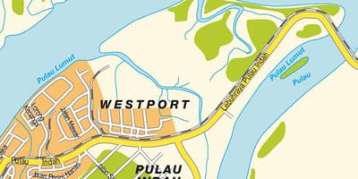 Kluang malaisia mapa