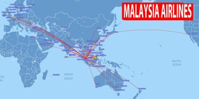Mapa de malaisia ruta