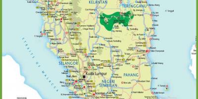 Mrt mapa en malaisia